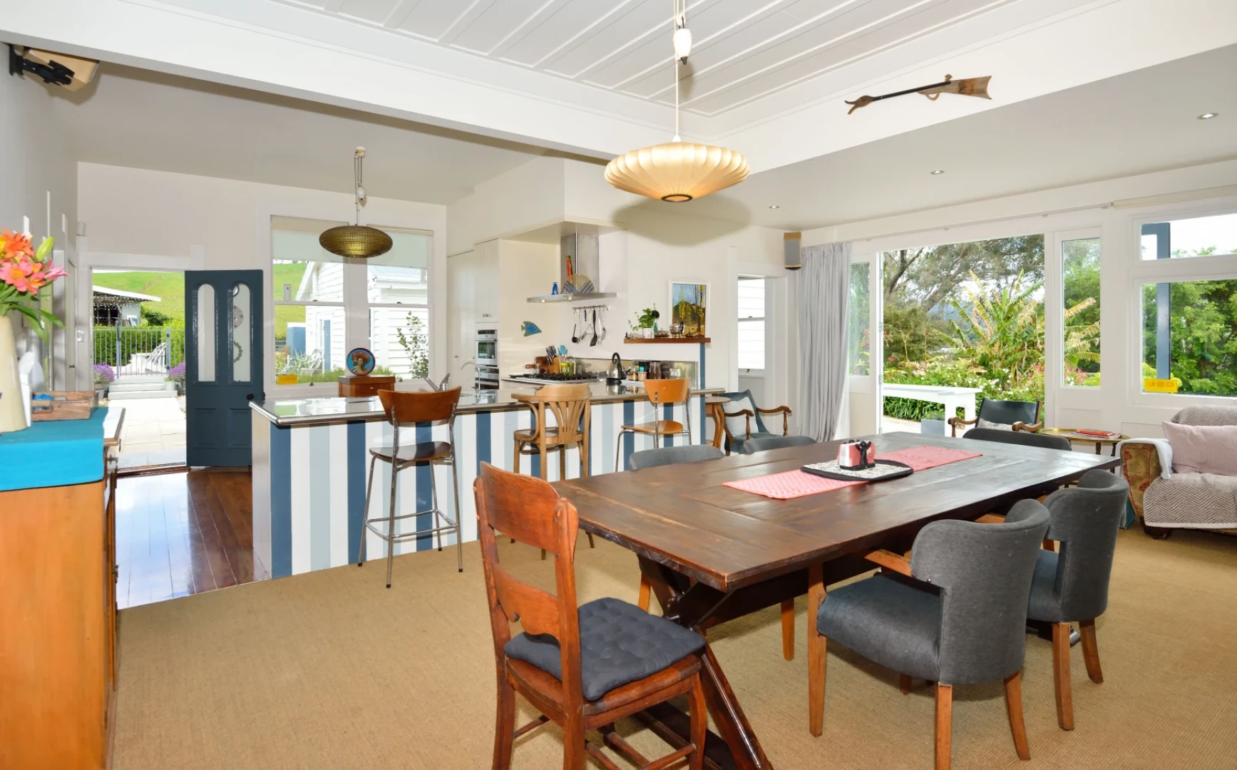 Dining Table looking towards kitchen