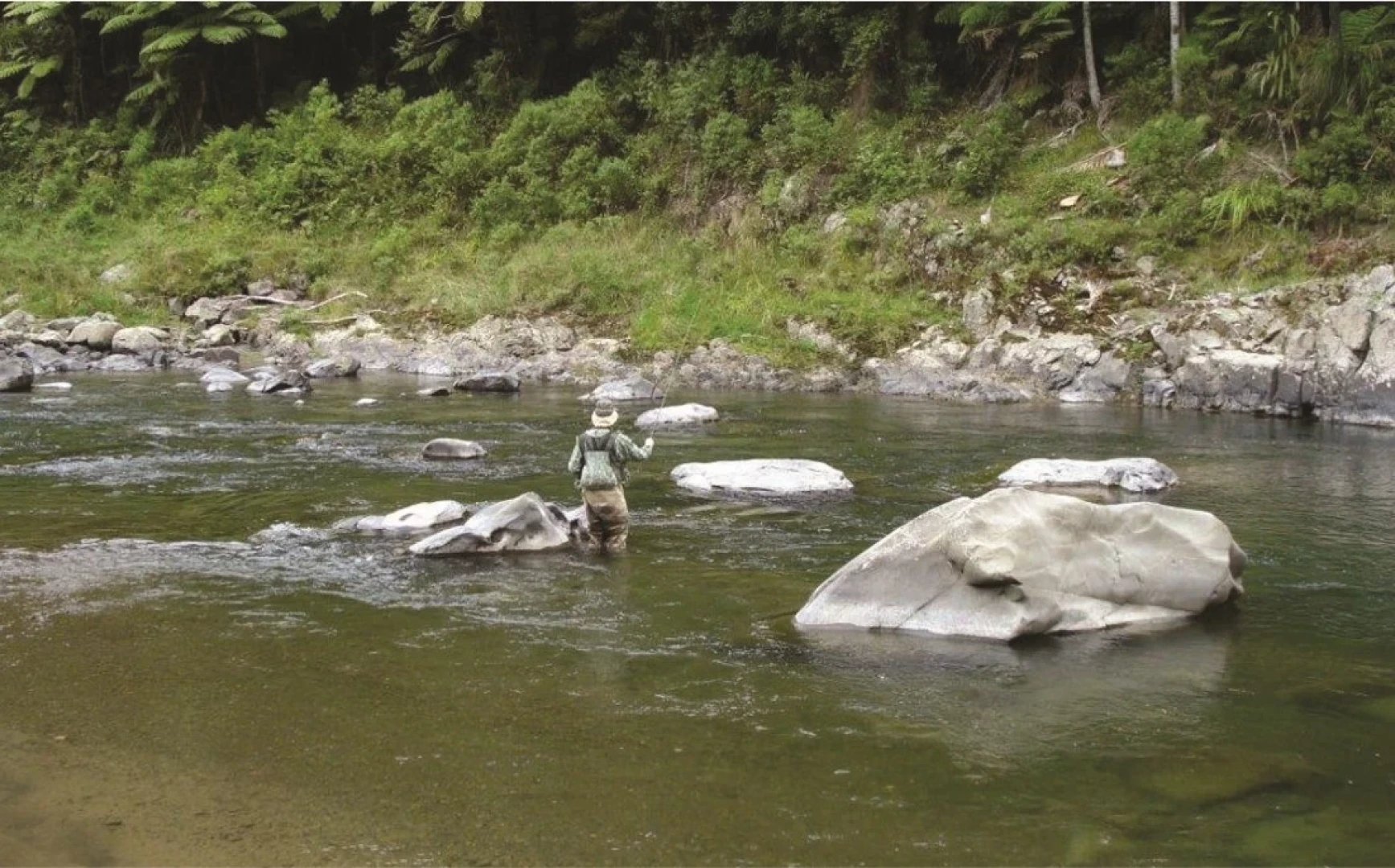 Fly Fishing in the River jpeg